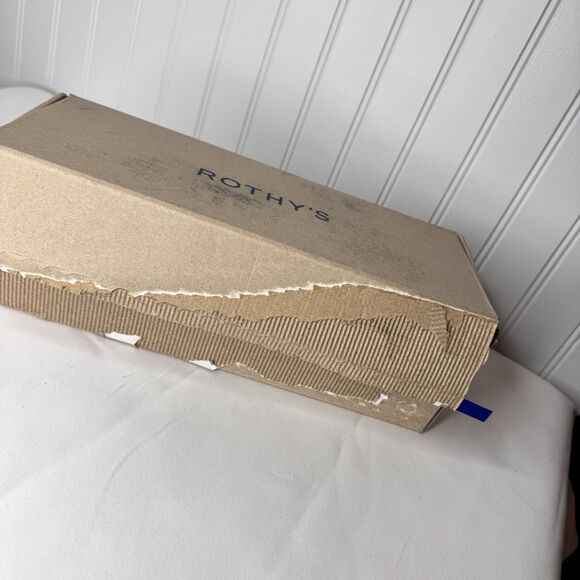 Rothy's Sz 7.5 M Cedar Demi Mule Slide Shoes Textile Upper Flats Women Green - Picture 8 of 9